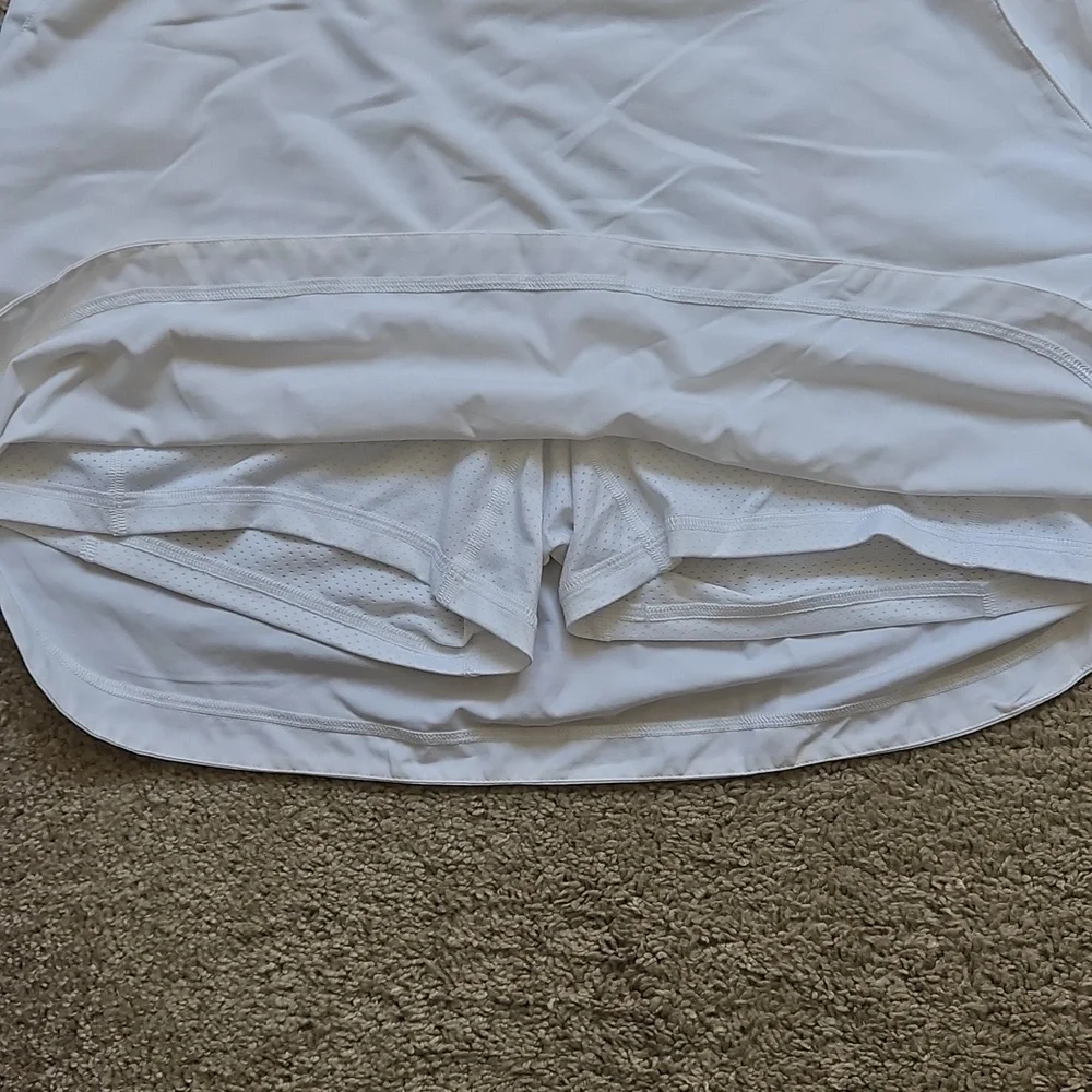 Calia White Tennis Skort, Size L